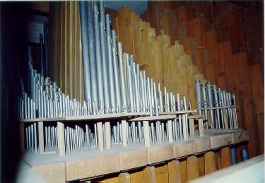 A császári református templom orgonája